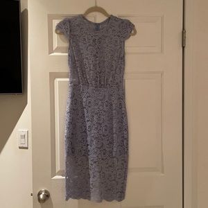 Lavender lace dress